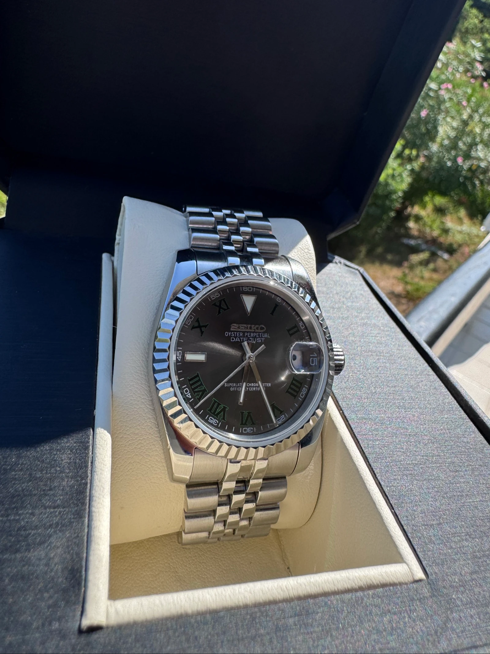 Seiko Mod Wimbledon – Mouvement TMI NH35 Automatique – Boîte offerte 🎁 – photo 8
